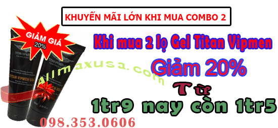 gel titan vipmen có tốt không