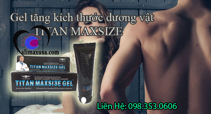 mua gel titan maxsize ở đâu