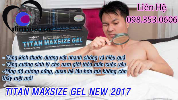 cách sử dụng gel titan maxsize