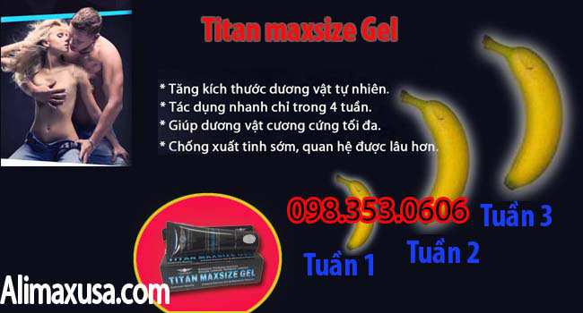 đánh giá gel titan maxsize